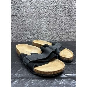 Birkenstock Oita Suede Leather‎ Sandals Modern Black Unisex Size 41 EU L10/M8 US